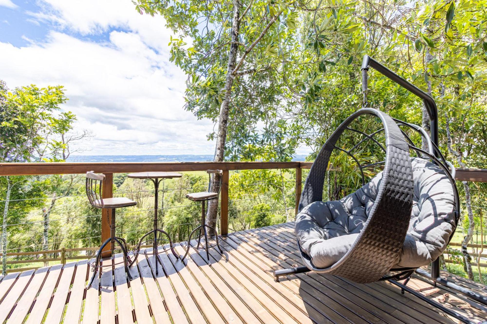 Cabana Pé do Costão - Cabana Romântica com Hidro, Lareira e Lagos Villa Bom Retiro  Exterior foto